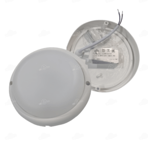 СВЕТИЛЬНИК СВЕТОДИОДНЫЙ LL-DPF-R 12Вт 6500К IP65 КРУГ (опт.-ак. датчик)